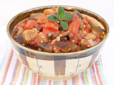 Caponata (vegetable stew in Italian)