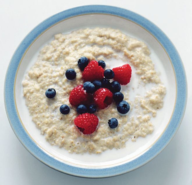 Oatmeal, lady!