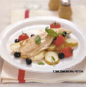 Perch in the Italian style