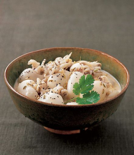 Cuttlefish in coconut milk