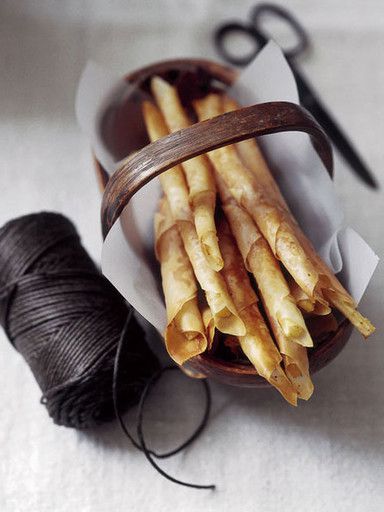 Sticks with parsnips and Parmesan