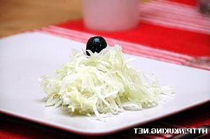 Salad of kohlrabi