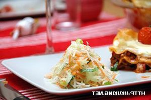 Salad of kohlrabi