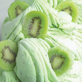 Kiwi fruit ice
