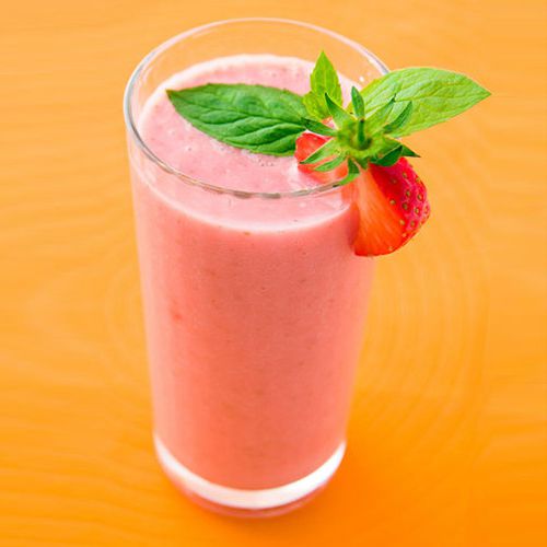 Strawberry and orange smoothie (smoothie)