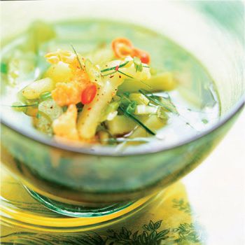Bree Thai cucumber and shrimp