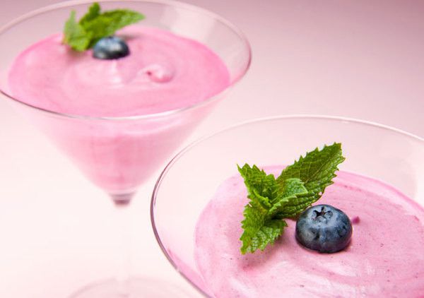 berry-and-protein mix