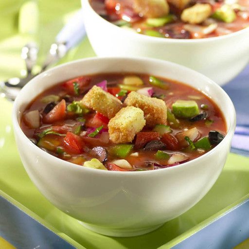 Vegetable Gazpacho in Andalusian