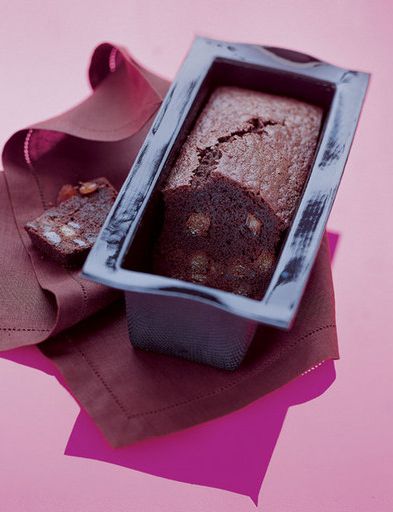 Chocolate cake with nougat
