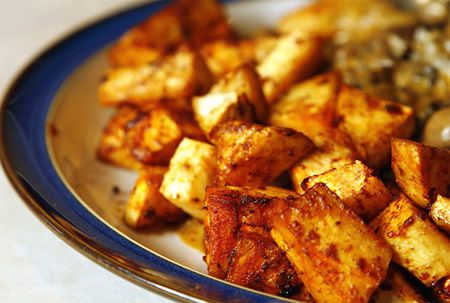 Fried celery