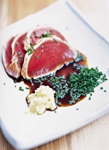 Tuna with ginger by Jamie Oliver