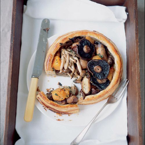 Layer Cake with mushrooms