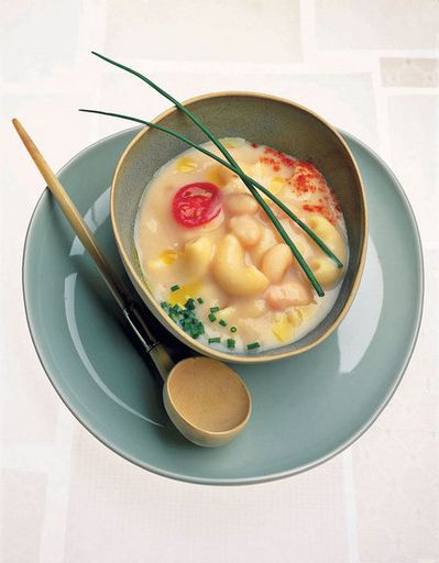 White bean soup with 