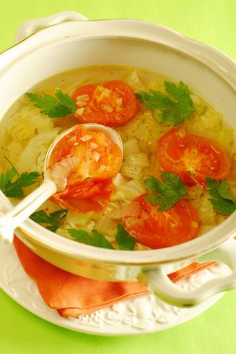 Dietary soup of Catherine Zeta-Jones