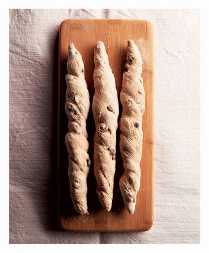 Bread with olives