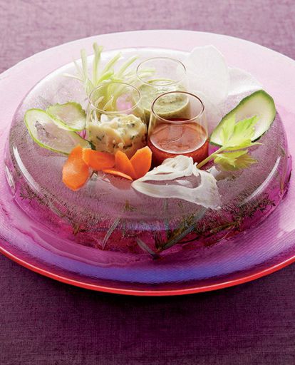 Vegetables on Ice