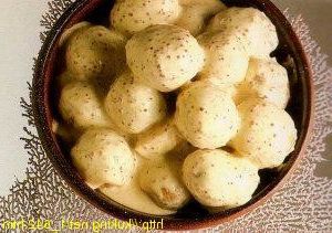 Potato salad with mustard dressing