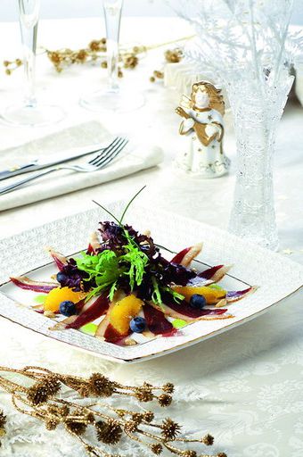 Carpaccio of duck
