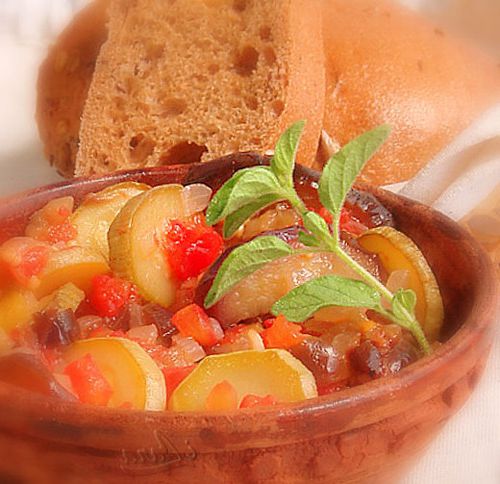Ratatouille (a vegetable stew)