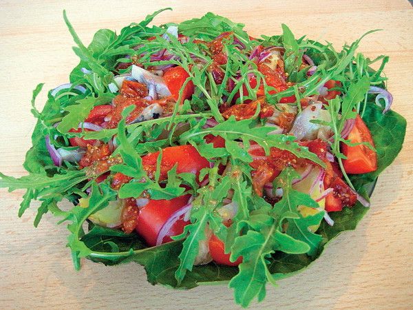 Motley herring salad
