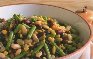 Bean salad fiesta