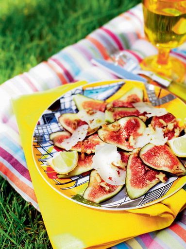 Carpaccio of figs