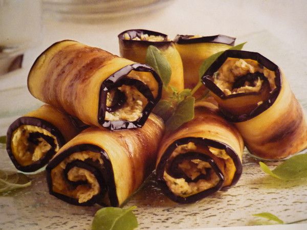 Eggplant rolls