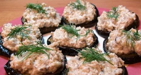 Eggplant with walnuts