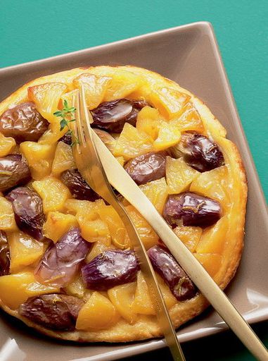Pie with eggplant