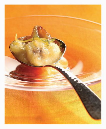 Chutney of bananas and dates