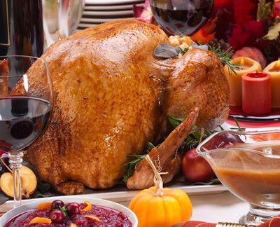 Turkey, baked with herbs