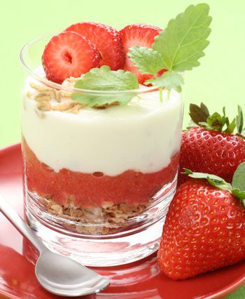 Strawberry parfait
