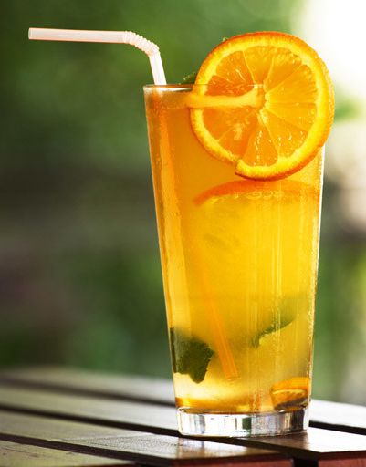 Vitamin cocktail with sea buckthorn