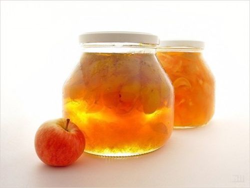 Jam made from apples