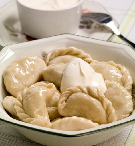 Dumplings with cheese