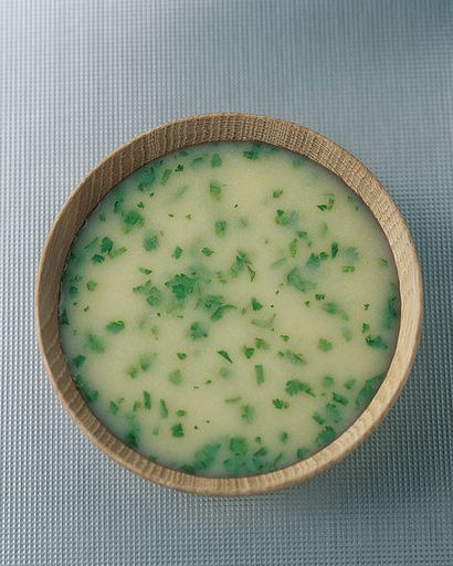 Soup of endive (chicory)