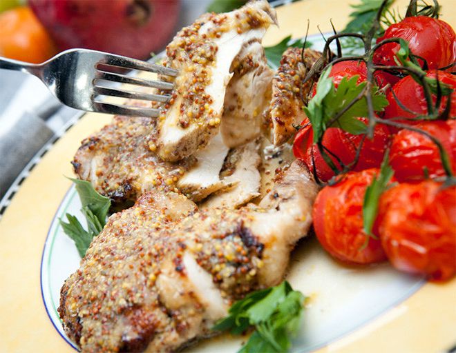 The chicken in mustard sauce, marinade from Alexander Belkovich