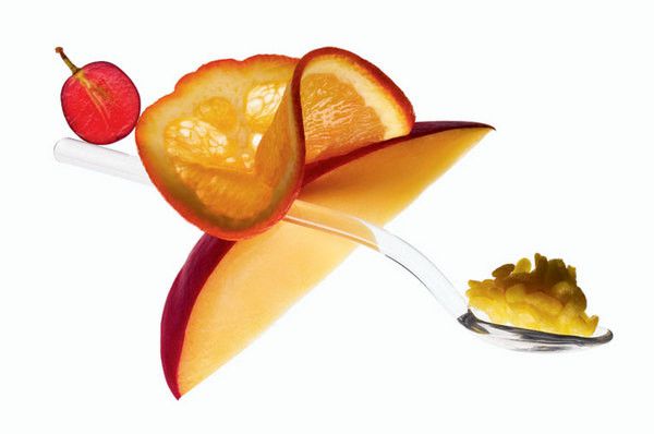 Rice with fruit