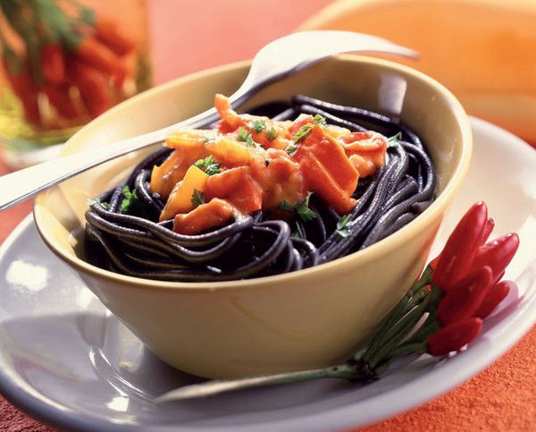 Spaghetti devil, of durum wheat