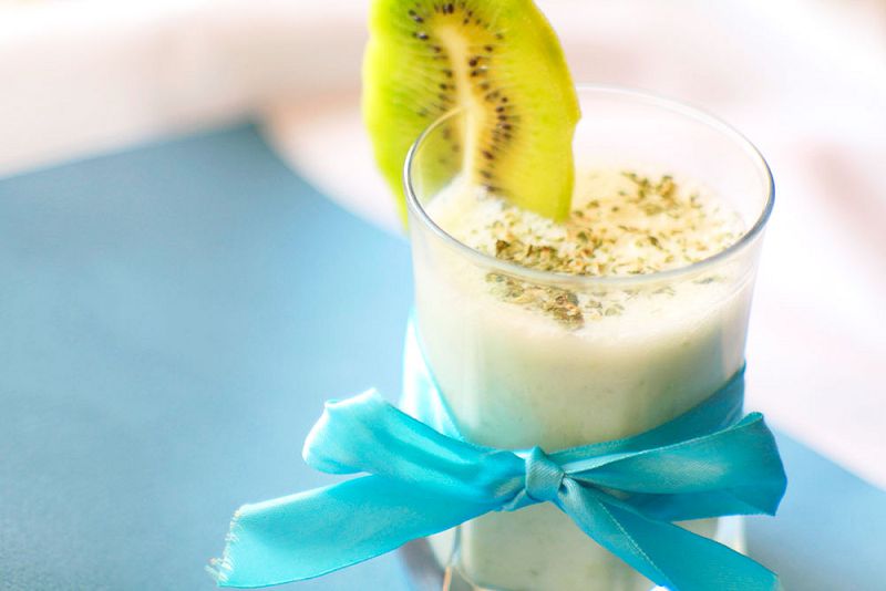 Cucumber - Kefir drink