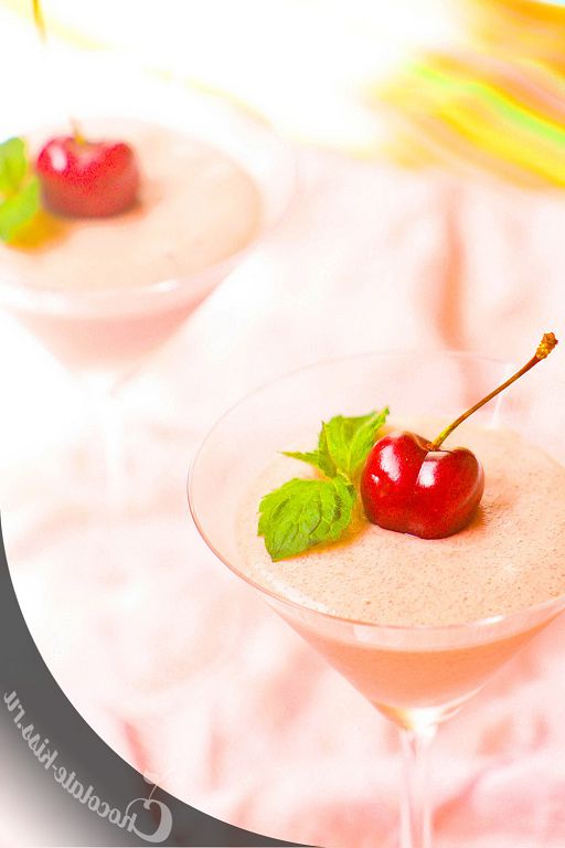 The berry mousse
