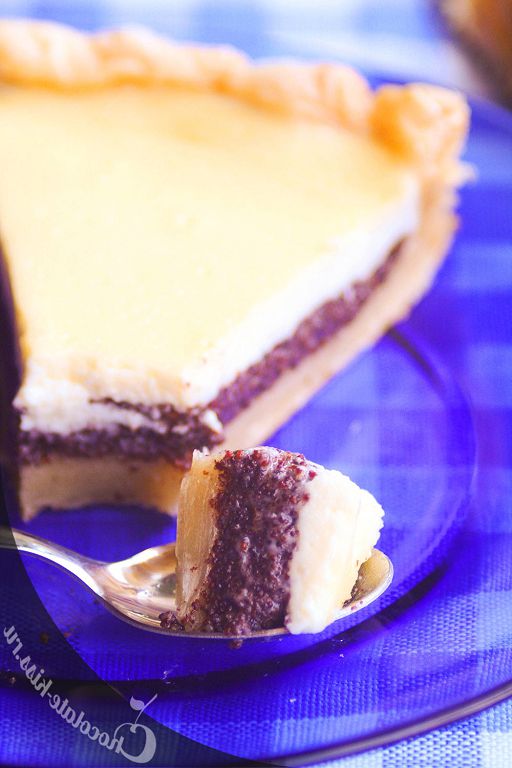 Gentle poppy seed cake