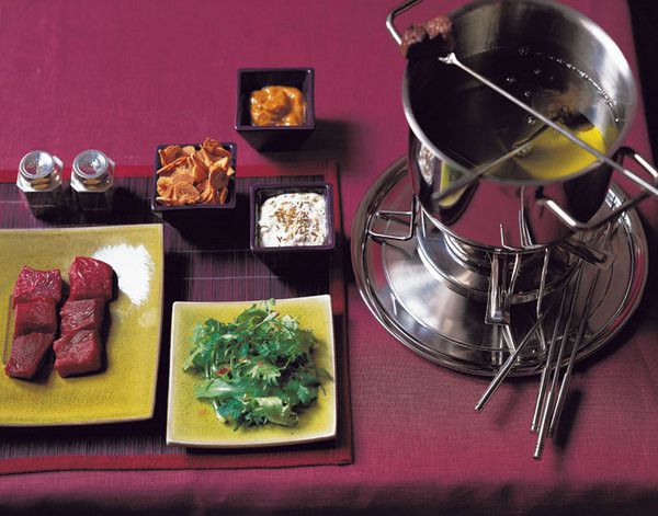 Meat fondue