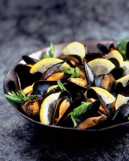 Mussels with Lemon