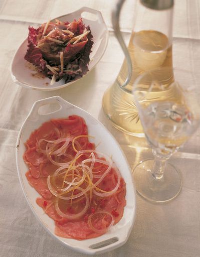 Veal carpaccio