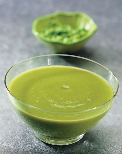 Cream of green peas