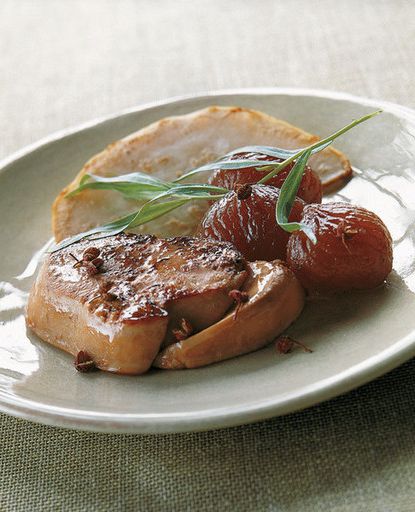 Foie gras with chestnuts