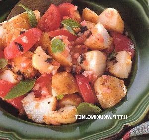 Potatoes in Italian dressing