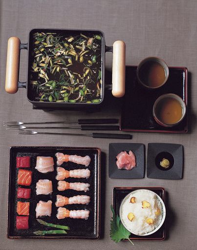 Fondue in Japanese