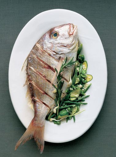 Dorada with couscous